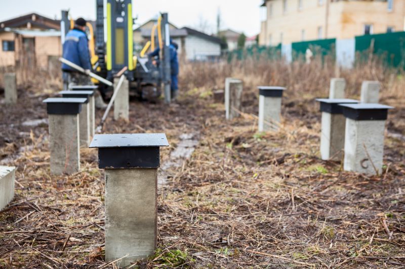 Construction Equipment at Work